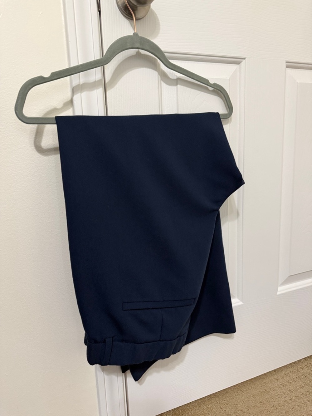 Abercrombie & Fitch Navy Dress Trousers